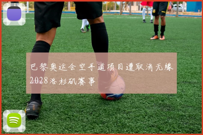 巴黎奥运会空手道项目遭取消无缘2028洛杉矶赛事